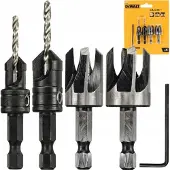 DeWalt COUNTERSHIPPER sæt 4 dele