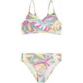 O'Neill Bikini 'Baay' pastelblå / lysegul / lyseorange / pink