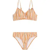 O'Neill Bikini røgblå / lysegul / abrikos / hvid