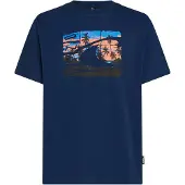 O'Neill Bluser & t-shirts blå / mørkeblå / abrikos / sort