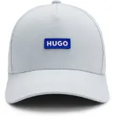 HUGO Hætte 'Jinko' royalblå / pastelblå / hvid