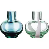 Marimekko Mini vase 2 dele Light green-dark green-pink