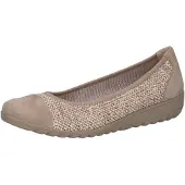 Caprice Ballerina, brown, made of Leather and synthetic, Size 37