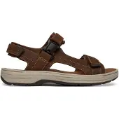 Clarks Herre Saltway Edge Sandaler Light Tan Leather