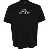 G-Star Multi Technique Graphic Relaxed T-Shirt - Black - Men