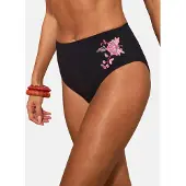 Love & roses Bikinitrusse jade / lyserød / lys pink / sort