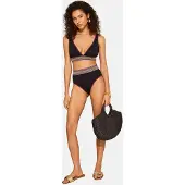 Love & roses Bikinitrusse lavendel / pink / lyserød / sort