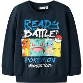 Name It Mini Sweatshirt 'NMMMumi Pokemon' navy / gul / orange / hvid