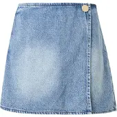 Armani Exchange A|X Armani Exchangetil kvinder. XW002265AF21338MB001 Blå lyocell-shorts (S), Casual, Bomuld, Denim