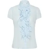 Saint tropez Bluse 'TilliSZ' himmelblå