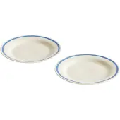 HAY Sobremesa tallerken Ø18,5 cm 2-pak Blue