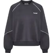Hummel Sweatshirt 'Keeper' grafit / hvid