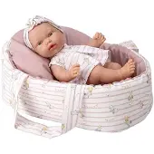 Arias Elegance Pillines Dukke Med Lift Taske Og Vinylkrop 26 Cm