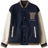 Name it Overgangsjakke 'NKMMikado' beige / navy / brun