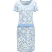Ragwear Sommerkjole 'Baomi' creme / lyseblå