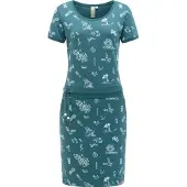 Ragwear Sommerkjole 'Baomi Summer' cyanblå / pastelgrøn