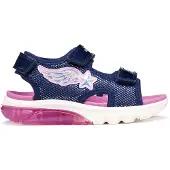 Geox Sandaler m. Lys - J Ciberdron - Navy/Pink - - 31 - Blinkesko