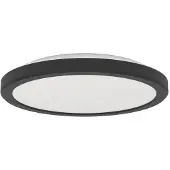 Eglo TESTARA-E plafond Ø211 10,8W 1350lm 4000K, sort