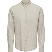 Only & Sons Mao Collar & Sons Onscaiden Skjorte Med Lange ærmer