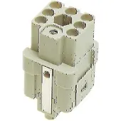 Harting 09120073101 Tilslutningsindsats Han Q 7 + PE Crimp 1 stk