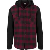 Urban Classics Skjorte merlot / sort