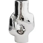 HK Living Gleam vase high Chrome