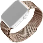 FIXED - Løkke for smart watch - 38/40/41 mm - roseguld - for Apple Watch Hermès Series 9, SE 3, Series 10, Series 11, Series 8, Series 9