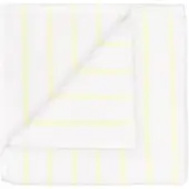 Blomus Arto håndklæde 2-pak, Transparent yellow-white, 30x50 cm