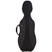 Gear4Music Lightweight 3/4 Cello Case by Black