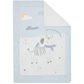 Kikkaboo Stripy Friends Superblødt Sherpa Babytæppe 110/140 Cm