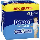 Dodot Stages Size 6 Diapers 13-18 Kg 66 Units