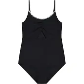 Abercrombie & Fitch Badedragt sort / hvid