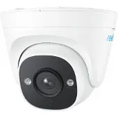Reolink P320 - Netværksovervågningskamera - kugle - udendørs - vandtæt - farve (Dag/nat) - 5 MP - 2560 x 1920 - fast brændvidde - audio - LAN 10/100 - H.264 - DC 12 V / 48 V / PoE