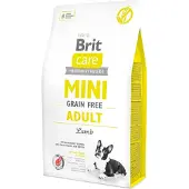 Brit Care Mini Grain Free Adult, Adult, Mini (5 - 10kg), Lam, 2 kg