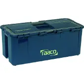 Raaco Compact 15, Værktøjskasse, Polypropylen, Blå, 20 kg, Hængsel, 426 mm