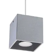 Sollux Pendellampe QUAD 1 - Grå