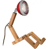 Mr. Wattson Mini bordlampe, Flash Red