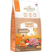 Pokusa Premium Udvalg Voksen Kalkun Med And Hundefoder 12 Kg