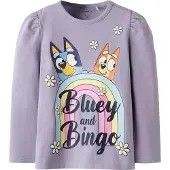 Name it Bluey Top Med Lange Ærmer