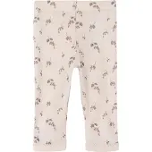 Lil´ Atelier Leggings 'NBFNOEL' brun / pastelpink