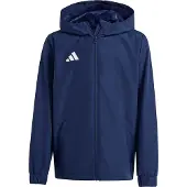Adidas Jakke All Weather Entrada 26 - Mørkeblå/Hvid Børn, størrelse 152 cm