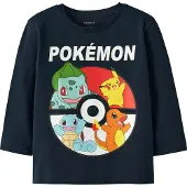 Name it Pokemon Top Med Lange Ærmer