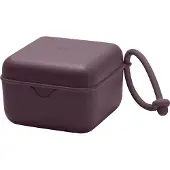 BIBS X Liberty Sutteboks - 7x7 cm - Plum - - OneSize - Opbevaring