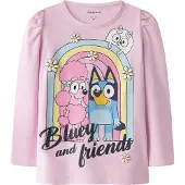 Name it Bluey Top Med Lange Ærmer
