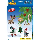 Hama Hanging box - christmas, Tube bead, Flerfarvet, 2000 stk