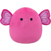 Squishmallows 40 cm P25 Evelyn Elefant med Sommerfugleører