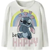 Name it Bluser & t-shirts 'NMFDiana Stitch' opal / royalblå / sort / hvid