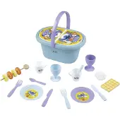 Smoby Picnickurv - 19 Dele - Stitch - - OneSize - Legemad