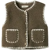 Lil´ Atelier Loose Fit Teddy Vest