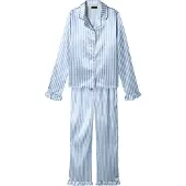 LMTD Pyjamas Set - NlfNightystripes - Windsurfer/White Alyssum - - 15-16 år (170-176) - Nattøj 2-delt
